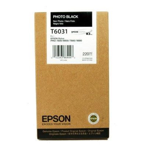 Inkoust Epson T6031 C13T603100 photo black