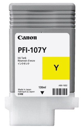 Inkoust Canon PFI-107y yellow 130ml