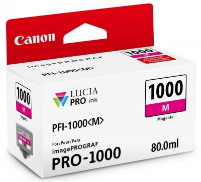 Inkoust Canon PFI-1000M 0548C001 magenta 80ml