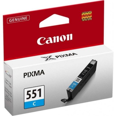 Inkoust Canon CLI-551C cyan
