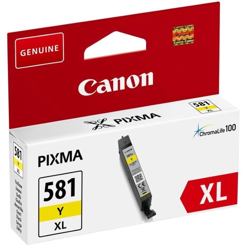 Inkoust Canon CLI-581Y XL yellow