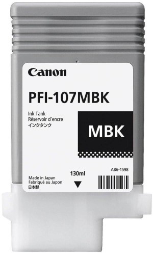 Inkoust Canon PFI-107MBK matte black