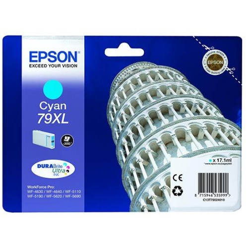 Inkoust Epson 79XL C13T79024010 cyan