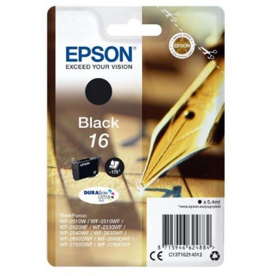Inkoust Epson 16 C13T16214012 black