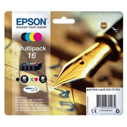 Inkoust Epson 16 C13T16264012 CMYK multipack