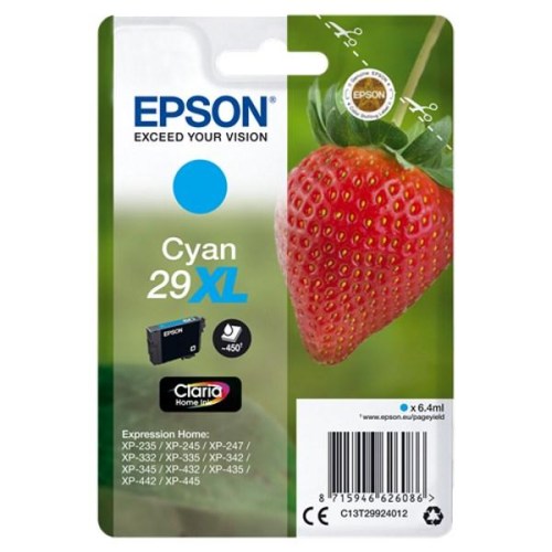 Inkoust Epson 29XL C13T29924012 cyan