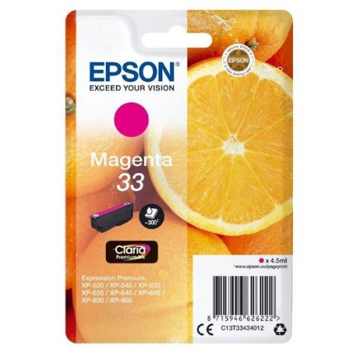 Inkoust Epson 33 C13T33434012 magenta