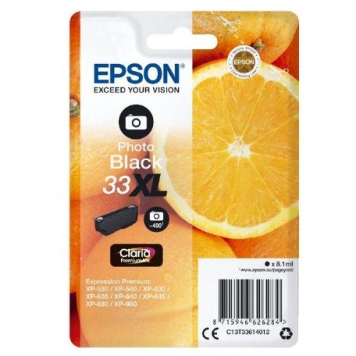 Inkoust Epson 33XL C13T33614012 black