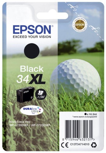 Inkoust Epson 34XL C13T34714010 black