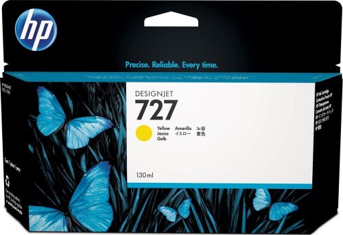Inkoust HP 727 B3P21A yellow