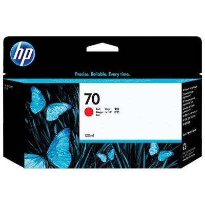 Inkoust HP 70 C9456A red