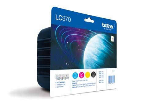 Inkoust Brother LC-970 VALBP multipack