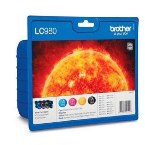 Inkoust Brother LC-980 VALBP multipack