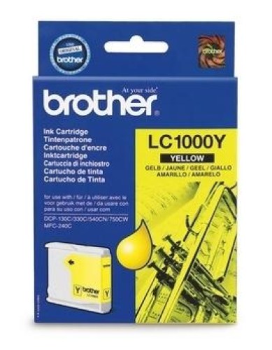 Inkoust Brother LC1000Y yellow