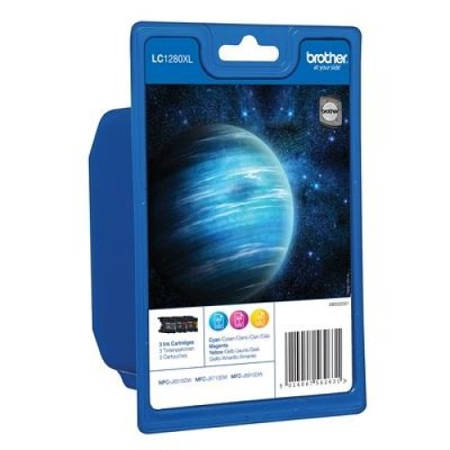 Inkoust Brother LC-1280XLRBWBP multipack