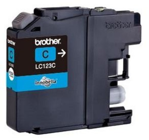 Inkoust Brother LC123C cyan