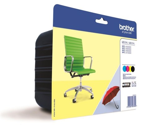 Inkoust Brother LC-229XL VALBP multipack