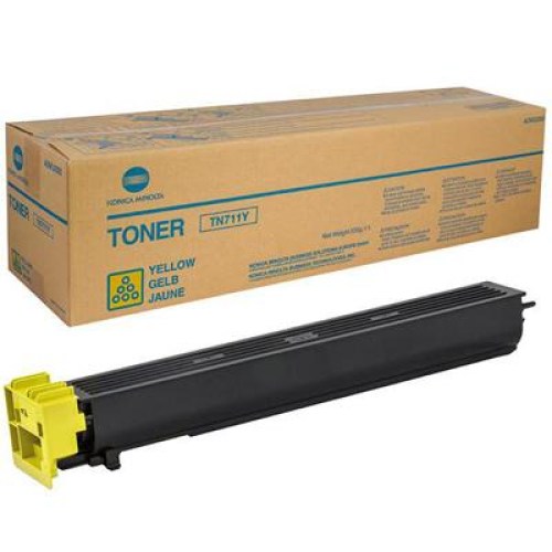 Toner Minolta TN711Y A3VU250 yellow