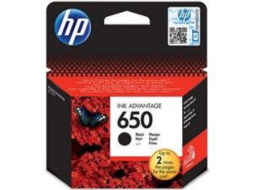 Inkoust HP 650 CZ101AE black