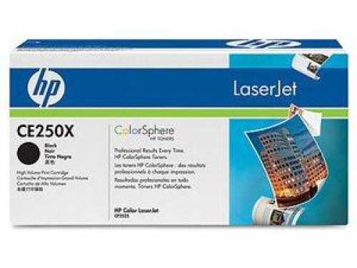 Toner HP 504A CE250X black