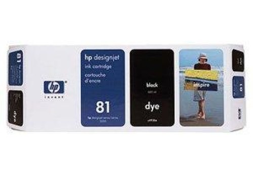 Inkoust HP 81 C4930A black