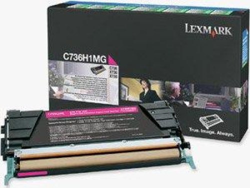 Toner Lexmark C736H1MG magenta 10000K 