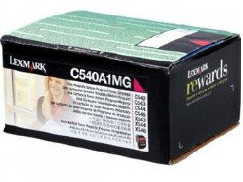 Toner Lexmark C540A1MG magenta 1000K 