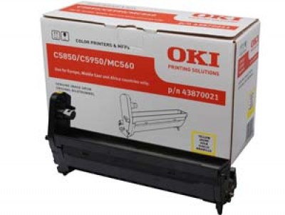 Drum OKI 43870021 yellow