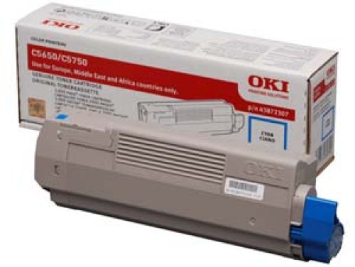Toner OKI 43872307 cyan 2000K 