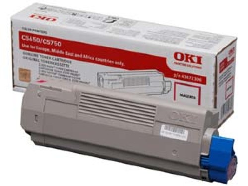 Toner OKI 43872306 magenta 2000K 