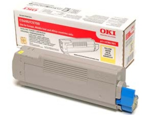Toner OKI 43381905 yellow 2000K 