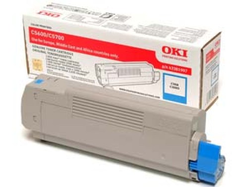 Toner OKI 43381907 cyan 2000K 