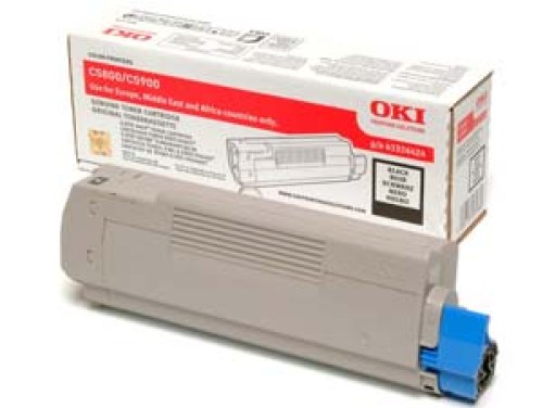 Toner OKI 43324424 black 6000K 