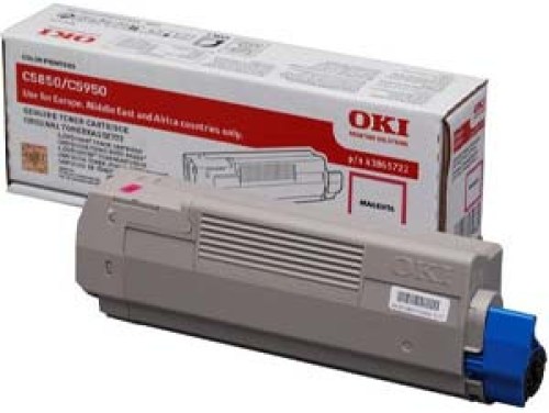 Toner OKI 43865722 magenta 6000K 