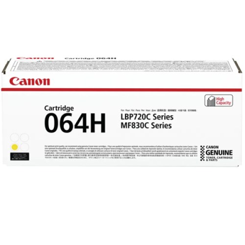 Toner Canon 064H 4932C001 yellow 10400K