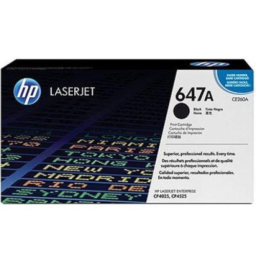 Toner HP 647A CE260A black