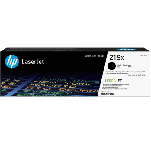 Toner HP 219X W2190X black 3200K