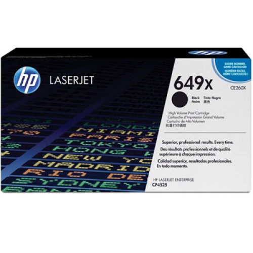 Toner HP 649X CE260X black