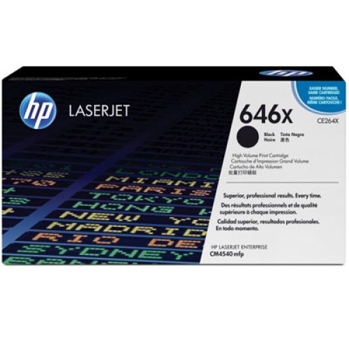 Toner HP 646X CE264X black