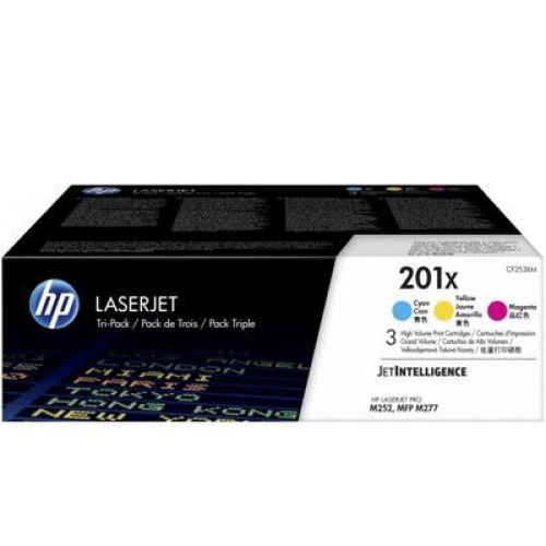 Toner HP 201X CF253XM 3-pack CMY