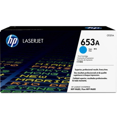 Toner HP 653A CF321A cyan 16500K