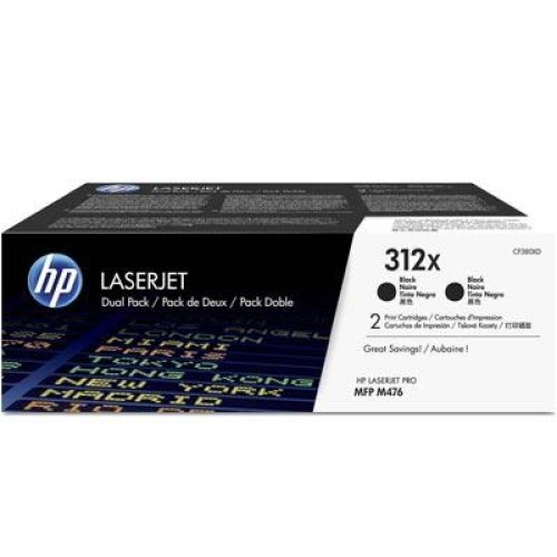 Toner HP 312X CF380XD black 2-pack