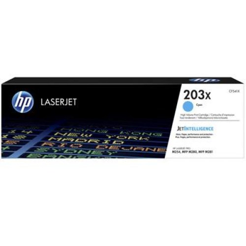 Toner HP 203X CF541X cyan