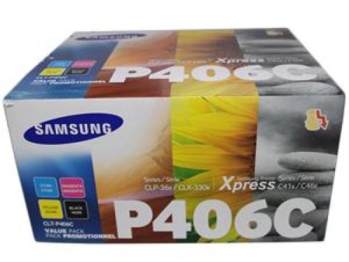 Toner HP CLT-P406C 4-pack CMYK
