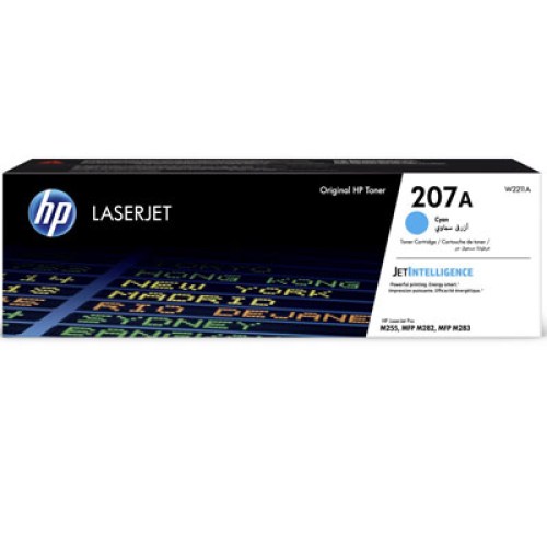 Toner HP 207A W2211A cyan 1250K