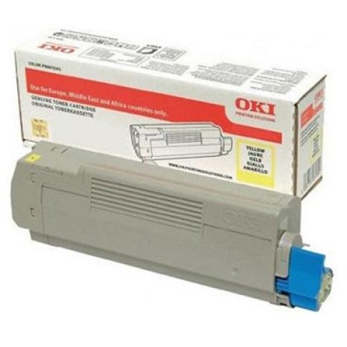 Toner OKI 46508713 yellow 1500K